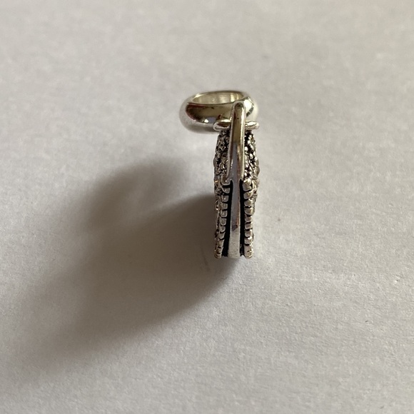 Purse Pocketbook Silver-tone Charm for Bracelet or Necklace - Picture 9 of 10